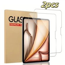 2 Packs Screen Protector Compatible With IPad A16 2025 11th/10th 2022 Generation /AIR 11inch/Pro 11inch/Air 13inch/7/8/9th10.2inch/Mini7 8.3inch, HD Clear Tempered Glass Film Guard -