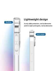 Shock-Proof & Anti-Fall Soft Transparent TPU Protective Case Compatible With Ipad, Galaxy Tab, MediaPad, Also Suitable For Honor Pad, Tab Mi Pad, Redmi Pad And Other Tablets, Anti-Scratch - Clear - View 10