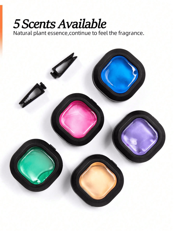 1pc Portable Car Aromatherapy Essential Oil, Keeps The Air Fresh In The Car, Aromatherapy, Can Be Used All Year Round