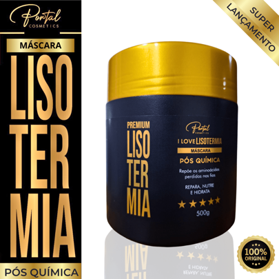 Máscara Collagen Tratamento Capilar 500g Pós Progressiva lisotermia Liso Extremo