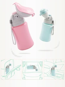 Tragbares Baby Toilette männlich und weiblich Urinal, Auto Reise auslaufsichere Bettwäsche, Kind praktische Bettwäsche