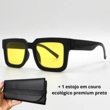 Milionaire Square Sunglasses With UV400 Protection