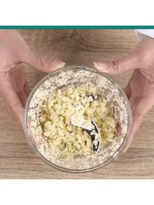 1/2-funkcyjny ręczny siekacz do żywności, robot kuchenny z uchwytem i pokrywką, narzędzie do krojenia warzyw, wielofunkcyjna niszczarka do użytku domowego, krajalnica i tarka (z koszykiem odpływowym), prasa do czosnku, maszynka do mielenia, idealny prezent do kuchni, łatwy w obsłudze, prosty do płukania, do przygotowywania jedzenia dla niemowląt, do mielenia mięsa, ostre ostrza. - Maszyna do losowej sałatki czosnkowej 279-5 - Zobacz 10