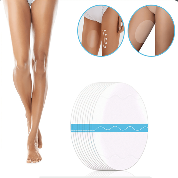 10/20/40 Pieces Of High Elastic Transparent Waterproof And Anti-Friction Leg Protection Patches, Suitable For The Inner Thigh And Knee - Abras-Resistant Adhesive Bandage, Suitable For Running, Cycling, Fitness - Unisex