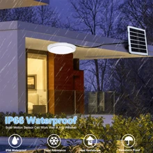 Solar Lights Indoor Home Top Ceiling House Outdoor Waterproof Garden Pendant Light Panel Lamp Fixture For Corridor Garden Living Room