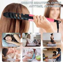 Lockenstab schadet dem Haar nicht, ist das beste Geschenk für Frauen - EU C-Typ Stecker (220-240V) - Übersicht 8