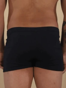 Men's Boxer Briefs With UV+50 Protection Premium Fully Lined - màu đen - Xem 2