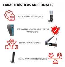Carpa toldo plegable con paredes tamaño 3x45 metros lona impermeable resistente para exteriores protección contra sol y lluvia fácil instalación desmontable portátil ideal eventos jardín terraza camping fiestas reuniones uso comercial multifuncional durable accesorios toldos - Azul - Ver 11