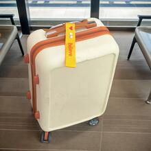 定制刺绣行李牌背包挂饰，个性化旅行箱牌，爱心图案