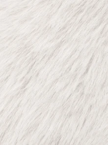 Seelio 秋冬新款女士夹克 欧美风法式设计仿皮草效果外套 - 米色 - 查看 3