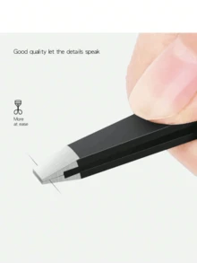 1/2 Stück Augenbrauen Pinzette für Gesichtsbehaarung, Augenbrauen, Kinnhaar und Körperbehaarung