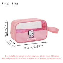 Sanrio 1 pièce Sac Sanrio portable et imperméable. Sac cosmétique, sac de toilette, sac de maquillage, sac de rangement pour les femmes, fournitures scolaires, pour le campus universitaire, les croisières, les plages, les vacances d'été