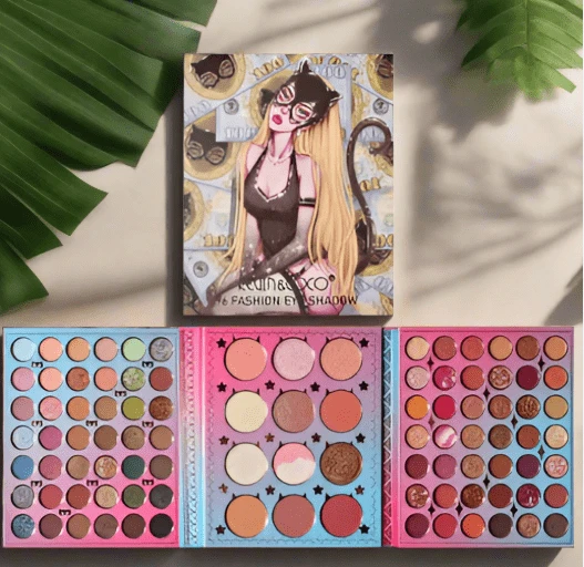 EverlyX 96-Color Eyeshadow Palette - Complete Range With Matte, Satin And Glitter Tones For Endless Looks - High Pigmentation And Silky Texture For Professional Makeup - ✅ 24/72h Delivery To Spain (Peninsula)