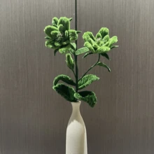 50/100/200/300/400/500支 軍綠色手工毛根管，軍綠色手工毛根管大包裝，軍綠色雪尼爾棒，毛絨棒手工用品，藝術毛根管，綠色毛根管，適用於DIY藝術手工項目與裝飾 - 軍綠色 - 查看 10