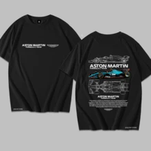 Shirt T-Shirt Premium Cotton F1 Car ASTON MARTYI Unisex Streetwear Men's New Release