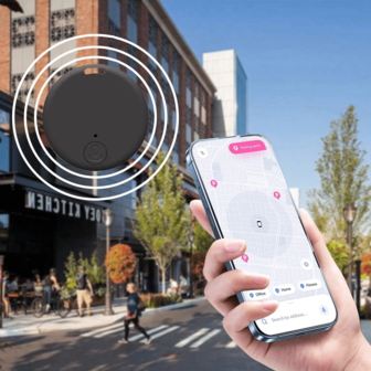 Smart GPS Tracker: Anti-Loss Device For Pets & Valuables, Wireless Battery-Powered Locator