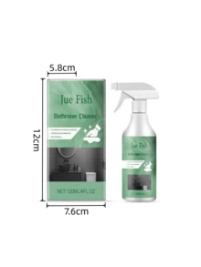 Jue-Fish Multi-Purpose Bathroom Cleaner, Household Degreasing & Descaling Spray Cleaner, Designed To Dissolve Old Grease And Scale Deposits