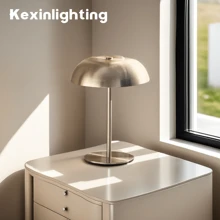 Kexinlighting 1 pieza Lámpara pequeña de libro de estilo nórdico moderno simple de Kexinlighting, lámpara pequeña de libro con brillo ajustable al tacto, lámpara pequeña de libro de 3 temperaturas de color para mesita de noche, lámpara pequeña de libro portátil para ambiente, lámpara pequeña de libro LED de un solo color con control táctil