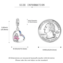 Neue beliebte Silber Ballerina Mädchen, Raketen Charm Kombination Anhänger Serie, geeignet für handgemachte Armbänder, Halsketten, einfache und modische Charms, Schmuckherstellung, Geburtstags-Geschenk für Frauen
