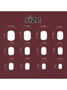 24pcs French Manicure Fake Nails, Perfect Fit Press On Artificial Nails For Ladies & Girls, Suitable For Dates, Gatherings, Parties, Reusable, With 1 Nail File & 1 Jelly Gel'