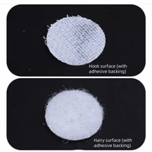 400 Stücke (200 Paar) selbstklebende Klettverschluss-Punkte, Klebestifte für Klettverschluss, Doppelseitiger starker Klettverschluss, geeignet für Schulklassen, Stille Bücher, Büro, Schulmaterialien Zuhause, Schulanfang