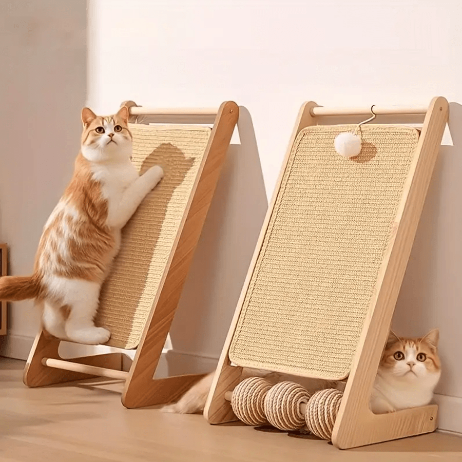 1 Sturdy Sisal Cat Scratching Board - Clutter-Free, Sofa-Safe Design For Exercise And Rest - The Perfect Gift For Your Cat, Your Cat's Favorite Gift, And A Few Extra Preventative Sofas At Home
