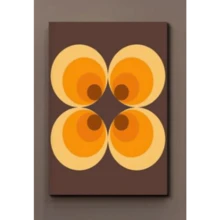 1PC Modern Simple Dining Room Living Room Premium Canvas Painting Bedroom Sofa Background Wall Decoration Painting Optional Frame - Multicolor - View 12