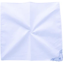 Local Delivery- Ladies Embroidery Cotton White Handkerchiefs Lace Wedding Hankies - J01-no Khóc Xấu Xí 3 cái - Xem 2