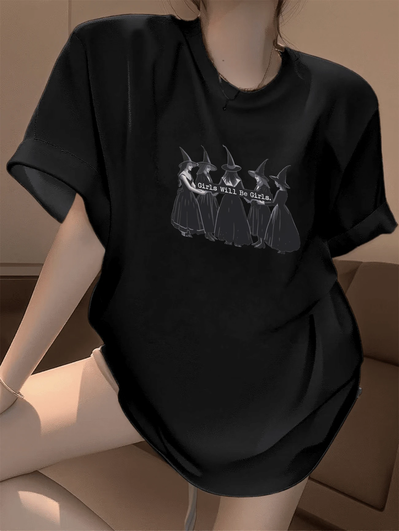 Women Tops - Black - View 1