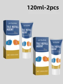 1 件浴室地砖填缝剂，防水防霉地砖填缝剂，适用于家庭厨房和浴室庭院厕所浴室密封胶 - 白色 - 查看 6