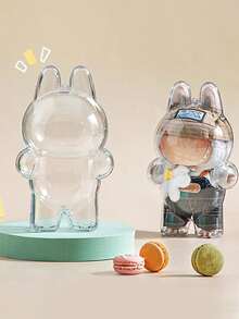 硅胶保护套、防尘罩、透明保护壳、马卡龙色牵引绳袋 - 無色 - 查看 2