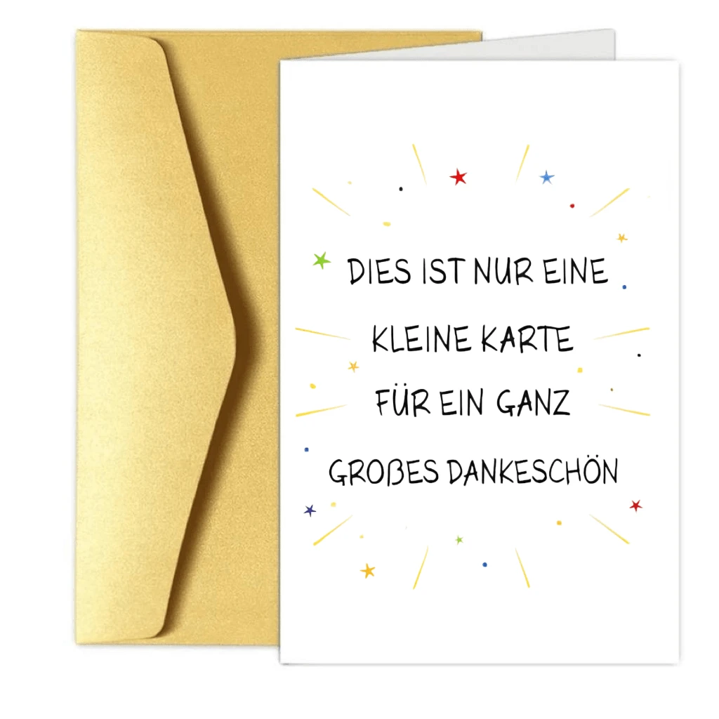 1 张感谢卡完美礼物 - 感谢卡 - 小感谢礼物 - 感谢卡，适合女性、男性、女孩、男孩 - 彩色 - 查看 1