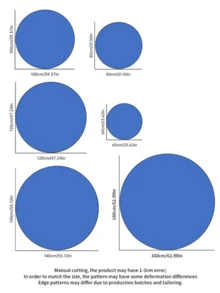 Vinyl Record Design Area Rug, Creative Vinyl Record Pattern, Suitable For Office, Bedroom And Room Decor - Multicolor - View 8