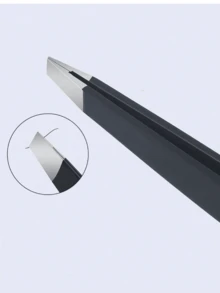 1/2 Stück Augenbrauen Pinzette für Gesichtsbehaarung, Augenbrauen, Kinnhaar und Körperbehaarung