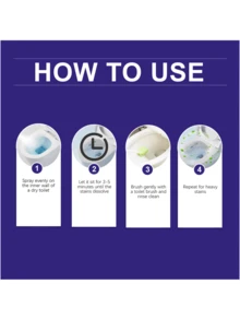 jakehoe Toilet Cleaning Cleaner - Cleans, Removes Stains And Limescale, Safe For Glazed Toilet Surfaces. Specially Formulated To Quickly Dissolve Stubborn Toilet Scale And Urine Stains. - Multicolor - View 4