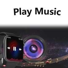 Multifunctional Smart Watch - Music Player, Phone Call, Message, Weather, Step Counter, With Wireless Earbuds