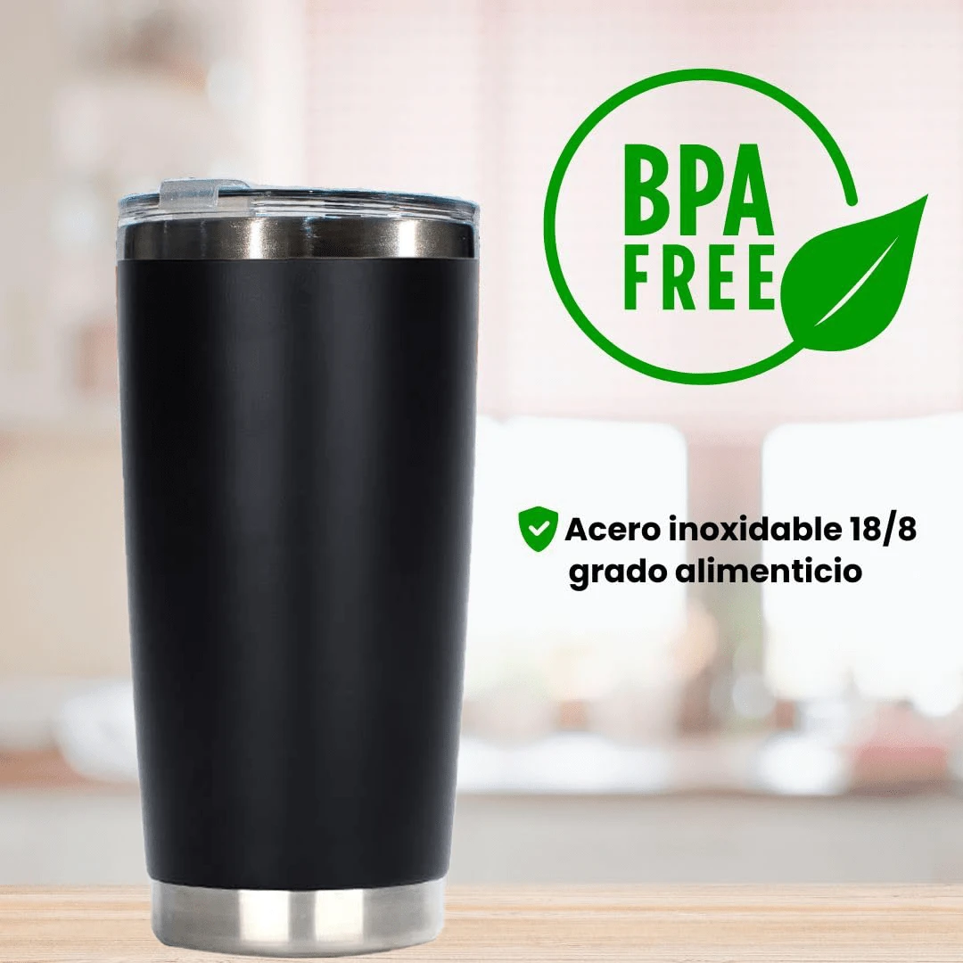 Insulated Cups & Mugs - Black - View 1