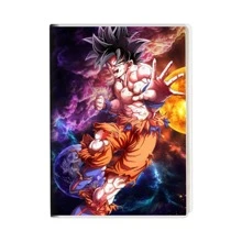 bandai 1pc Cartoon Jelly Cover Notebook, Stationery Gift For Students, Anime Style, Summer