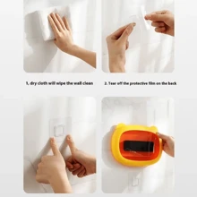 [Caja impermeable para teléfono móvil de 4-7 pulgadas] Caja impermeable para teléfono móvil con diseño de dibujos animados para el baño, soporte adhesivo para teléfono móvil, accesorio para ver la televisión en el baño, compatible con teléfonos y Android de 4 a 7 pulgadas, regalo de cumpleaños, familia y amigos, soporte para teléfono móvil para el baño y la cocina en verano, accesorios para teléfono