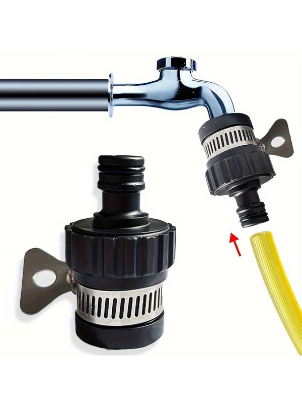 Multi-Functional Faucet Adapter, Ordinary Faucet To Milk Bottle Nipple Adapter, Plastic Splitter Connector, Universal
