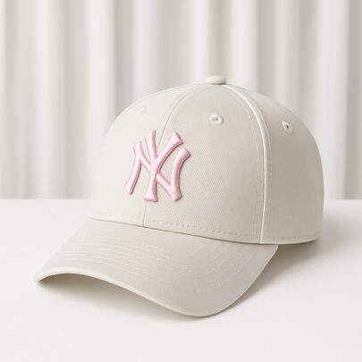 Boné New York Aba Curva Beisebol Bordado Bone Masculino Feminino Premium Fitão   Letra  Rua  Tecido  Bordado