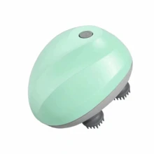 電動頭皮按摩器，便攜式無線頭部按摩器，配有 4 個可拆卸按摩爪，3 種可調模式，震動刺激深層放鬆，適用於居家、辦公室、旅行 - 彩色 - 查看 16