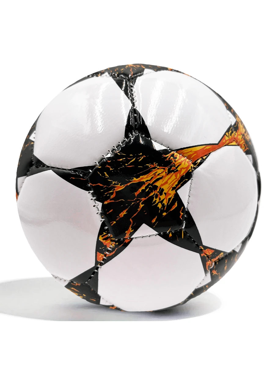 1 pieza Balón de fútbol con diseño de pentagrama Nº 2, adecuado para entrenamiento y entretenimiento al aire libre, patios, parques y playas, balón de fútbol resistente para regalar