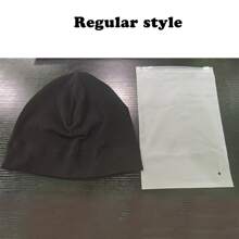 1pc Extra Large Lightweight Neck Gaiter, Windproof Warm Polyester Without Brim Hat, Suitable For Heads Larger Than 55cm, Available In Regular And Thicker Versions