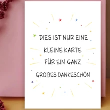 1 张感谢卡完美礼物 - 感谢卡 - 小感谢礼物 - 感谢卡，适合女性、男性、女孩、男孩 - 彩色 - 查看 6