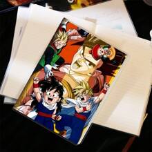 bandai 1pc Cartoon Jelly Cover Notebook, Stationery Gift For Students, Anime Style, Summer