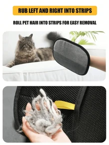 1Pc Pet Hair Removal Clothing Living Room Hair Removal Gloves Electrostatic Hair Removal Gloves Two-Way Brush Hair Removal Brush Sticky Artifact Cat Hair Gloves, Clothing Hair Removal Gloves, Pet Hair Removal Tools. Pet/Clothing/Living Room Hair Removal Gloves