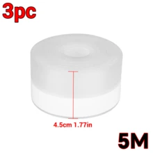 APORNI Silicone Weather Stripping Door Seal, Draft Seal Tape For Doors, Draft Seal Insulation Tape Strip, Under Door Seal Strip For Window And Door Bottom - Clear - View 14