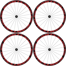 Local Delivery- 4Pcs Bike Stickers Bicycle Wheel Rims Light Safety Reflective Stickers Decal For Bikes, Bicycles, Motorcycle Decoration (Type 13)
