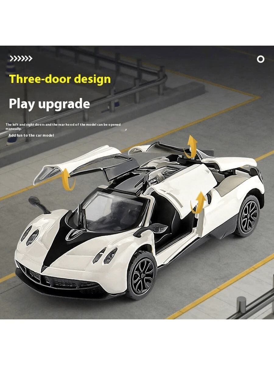 1:43 Scale Alloy Sliding Toy Racing Car Model Toy Car Gift Box Set, Suitable For Gifting And Collection - Multicolor - View 1